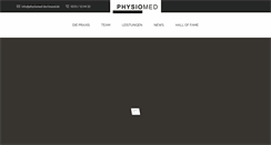 Desktop Screenshot of physiomed-dortmund.de
